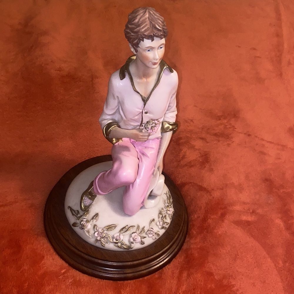 Vintage Guido Cortese Women Porcelain